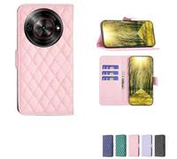 bojioderf Funda Compatible para Zte Nubia Focus Z2455 Funda Case Carcasa Soporte [con 9H Dureza HD Protector Pantalla] XXF Pink