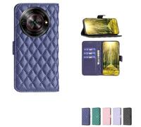 bojioderf Funda Compatible para Zte Nubia Focus Z2455 Funda Case Carcasa Soporte [con 9H Dureza HD Protector Pantalla] XXF Blue