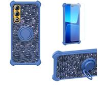 bojioderf Funda Compatible para Zte Nubia Neo 3 GT 5g Z2465n Funda Case Carcasa Soporte Cover [con 9H Dureza HD Protector Pantalla] PC + Silicona Soporte TZZH-LAN
