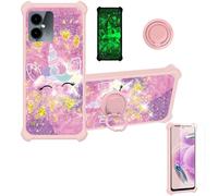 bojioderf Funda para Spc Discovery 2 Se Funda Compatible con Spc Discovery 2 Se Case Carcasa Soporte Cover [con 9H Dureza HD Protector Pantalla] PC + Silicona Soporte JSF-DJs
