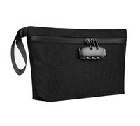 BOJLY Bolsa a prueba de olores, bolsa de almacenamiento a prueba de olores con cerradura de combinación, organizador impermeable con cremallera de 12.5 x 7.5 pulgadas para viajes, contenedor a prueba