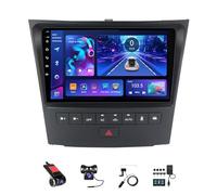 BOJONTN 9 Pulgadas Android 14 Doble DIN Radio de Coche para Lexus GS GS300 350 400H 2004-2011 con CarPlay inalámbrico GPS Navi Cámara de Respaldo Controles del Volante Bluetooth(T2[2+32G])