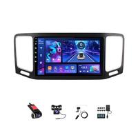 BOJONTN 9 Pulgadas Android 14 Doble DIN Radio de Coche para VW Volkswagen Sharan 2012-2018 con CarPlay inalámbrico GPS Navi Cámara de Respaldo Controles del Volante Bluetooth(T5[6+128G])