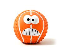 BOJYS Pelota indestructible para perros, pelotas de tenis para masticar agresivamente, más segura para la boca, para cachorros grandes, medianos y pequeños, entrenamiento para atrapar y lanzar