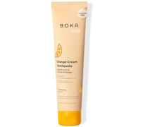 Boka Pasta de dientes natural Orange Cream, nano-hidroxiapatita para remineralización, sensibilidad y blanqueamiento, libre de fluoruros, recomendado para niños y adultos, fabricado en Estados Unidos