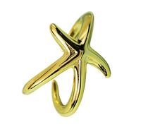 Bokcztml Elegantes anillos de estrella de mar con extremos abiertos, accesorio de moda portátil para mujeres a la moda, busca piezas únicas de moda, regalos únicos para mujeres, talla única, como se
