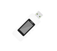 Bokcztml Medidor de potencia de voltajes USB con resolución de 0,1 mA tipo C, interfaces USB para carga rápida, herramienta de reparación móvil con protección contra sobretensión