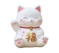 BOKIOESDE Bonita alcancía de Gato, Hucha,Estilo de Gato A. | de Pascua, figuras de escritorio de oficina, estatua moderna de resina.