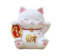 BOKIOESDE Bonita alcancía de Gato, Hucha,Estilo de Gato B | de Pascua, figuras de escritorio de oficina, estatua moderna de resina.