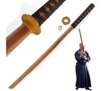 Bokken de madera, Shinai, Katana Wakizashi Tanto, espada Kendo accesorios para armas de madera, espada Kendo entrenamiento de combate, espada samurái, juego de rol Iaido Bokken