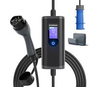 bokman Cargador Coche Eléctrico 7,4kW, 5 Metros / 6-32A / Monofásico / IP65 Impermeable/CEE, Tipo 2 de Carga para Vehículos Eléctricos con Cable