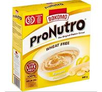 Bokomo ProNutro Cereal de plátano sin trigo, 500 g (paquete de 2)