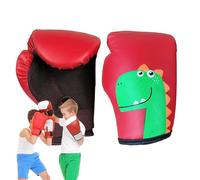 Bokshandschoenen Voor Kinderen - PU Blauw Rood | Bokshandschoenen Voor Jongeren Met Ademend Mesh | Punching Handschoenen Võor Muay Thai-Handschoenen Võor Beginners
