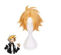 Boku No Hero Academia Kaminari Denki Peluca Cosplay Disfraz My Hero Academia Hombres Corto Pelo sintético Fiesta Juegos de rol Pelucas QX-11111