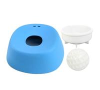 BOL à Lécher Chien - Distributeur Friandises Liquides | BOL Anti Renversement Interactif - Accesorio en Abs et Silicone Avec Base Antidérapante et Bal Intérieur para estimulación mental