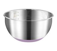 Bol de Acero Inoxidable con Base Antideslizante Cuencos para Mezclador Acero Inoxidable Bol Cocina Inox , 28cm
