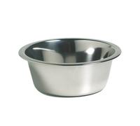 Bol de acero inoxidable con perfil para perros y gatos Record