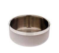 Bol de acero inoxidable modelo Doble pared mate para perros y gatos Ferribiella