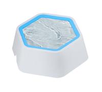 Bol De Agua Para Perros,Bebedero Para Mascotas 800 Ml Con Bandeja Flotante - Dispensador de Agua para Cachorros en Interiores - para Interior Salón Casa de Vacaciones Viaje Fin de Semana Patio Trasero
