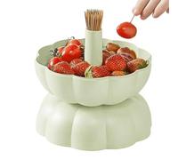 Bol de Calabaza para Snacks Organizador Halloween Gran Capacidad con Tapa | bandeja de snacks para fiesta, decoración de mesa para festival de otoño festivo fiesta reunión