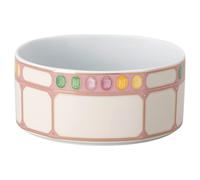 Bol de cereales Idyllia, Porcelana, Motivo de impresión de cristal, gema, Multicolor OS