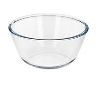 Bol De Cristal, Ideal Para Mezclas. 2.0 Litros. Libre BPA, Cristal De Borosilicato.Ensaladas, Postres, Cocina, Resposteria