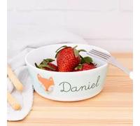 Bol de desayuno de Plástico Personalizado - Con Foto y Nombre - 11,8ø x 5 cm - 300 ml capacidad - Regalo para Niños
