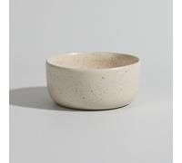 Bol de gres blanco y negro