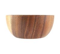 Bol De Service En Bois, Bol à Fruits, Convivial Et Parfait Pour La Salade, Les Légumes Et Les Fruits, Bol à Salade Fabriqués à La Main, Grande Portion Pour Votre Cuisine(16 * 7cm)