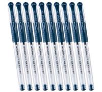 Bol grafo de tinta gel Uni-ball Signo DX UM-151 (azul-negro) (10 unidades)