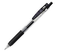 Bol grafo de tinta gel Zebra Sarasa Push Clip - 1,0 mm - Negro