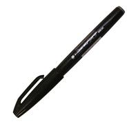 Bol grafo Pentel Fude Touch Sign, rotulador negro con trazo de pincel (SES15C-A)