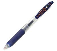Bol grafo Zebra Sarasa Clip de 0,3 mm, azul/negro (JJH15-FB)