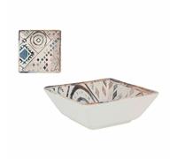 Bol La Mediterránea Grecia Porcelana Azul Marrón 13 x 13 x 5 cm - Marca: La Mediterránea - EAN: 8435476240469