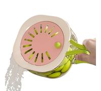 Bol Limpiador De Frutas 2 En 1 Multifuncional Con Asa Plegable Y Tapa Del