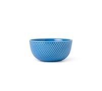 Bol Lyngby Porcelæn Ø13 cm Rhombe Color Mix & Match en Porcelana, Azul Claro