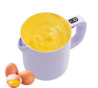 Bol mezclador de huevos 2 en 1, cuenco de lavado de arroz de 1 litro, agitador inalámbrico con colador, herramienta de mezcla automática, batidor giratorio para cocinar, mezclar, batir y batir