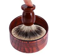 Bol Para Espuma De Afeitar Cuenco De Madera Para Jabón De Afeitar, Para Jabón De Afeitar, Taza Para Taza, Herramienta Natural Para Hombre, Afeitadora De Afeitar, Espuma Limpiadora Redonda