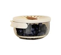 Bol Para Lavar Fruta - Colador y Enjuagador de Frutas con Tapa | Recipiente Alimentario Para Drenaje Con Asa Plegable, Utensilios De Cocina Para Lavar Bayas Uvas Y Hortalizas