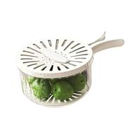 Bol Para Lavar Frutas Y Verduras Con Colador - Cesta de Escurrido 2 en 1 para Verduras,Colador Para Conservar Frutas | Para Restaurante Hogar Cocina Preparación De Comidas Despensa Armario