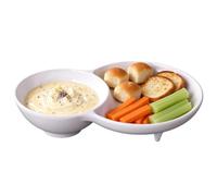 Bol Para Sopa Y Sándwich, Tazones Para Sopa Con Soporte Para Pan | Combo De Tazón De Pan Y Sopa Antiempapado, Tazón De Sopa Y Tostadas Con Compartimentos Divididos, Para Postres, Aperitivos