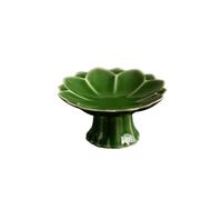 Bol pequeño para salsa Bandeja de cerámica multiusos for servir, decoración, plato for, frutero(Green)