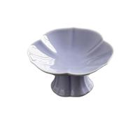 Bol pequeño para salsa Bandeja de cerámica multiusos moderna for servir, frutero(Purple)