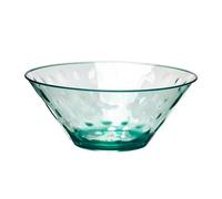 San Ignacio Bol plastico puntos 28cm verde colección LEKNES