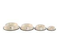 BOL SET 4 METAL GOMA 29X29X6,5 1,5L COMEDERO BEIGE