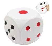 Bola antiestrés de espuma en forma de dado | Juguetes Sensoriales de prensa,Dados de entretenimiento familiar, para adolescentes adultos jugadores, oficina, aula, casa, estudio, viaje, cumpleaños