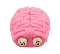 Bola Blanda Con Forma De Cerebro: Juguete Sensorial Para Aliviar El Estrés, Divertido Reductor De Ansiedad, Bola Suave De Descompresión Para Niños Y Adultos | Juguete Único Contra El Estrés Cerebral P