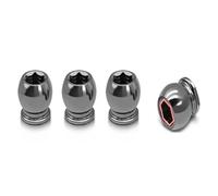 Bola Brazo Inferior 5,9mm TP-156 Titanio para Serpent X20'23 4 Uds Piezas Coche RC Reparación Accesorios Modelos Juguete Repuesto Piezas para RC