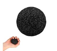 Bola Callos Negra para Mano, Sin Sudor Bola Lunar Agarre Roca Callosa para Acondicionamiento Piel Entrenamiento Fuerza Agarre Herramienta Fidget Anti-Sudor Antideslizante Escalada Entrenador