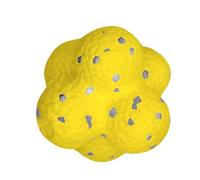 Bola Calmante Amarilla - Luz | Juguetes Para Masticar Para Perros Seguros Para El Peso, Apoyo Emocional Suave Para Razas Pequeñas, Medianas Y Grandes, Dispensador De Golosinas Para Cachorros, D